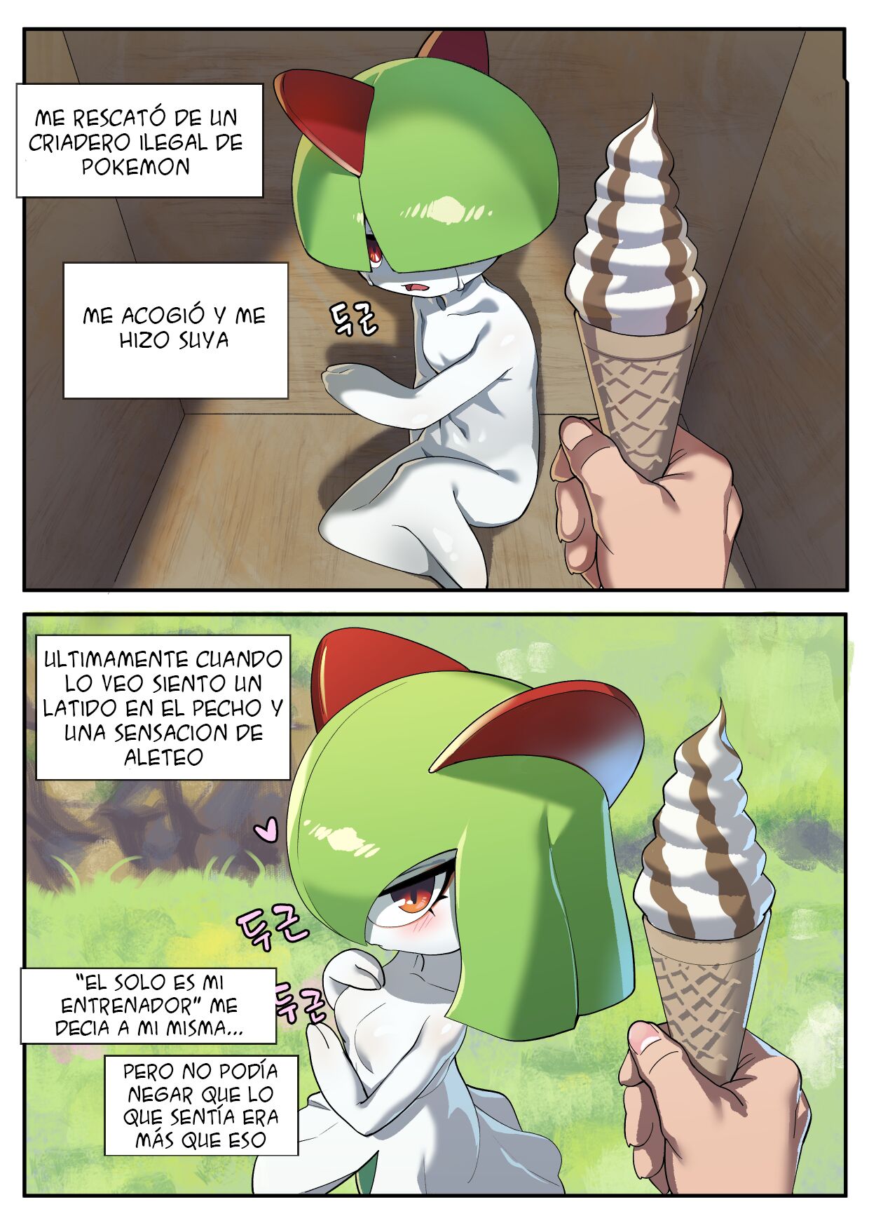 La Gardevoir que amó demasiado a su entrenador page 1 full