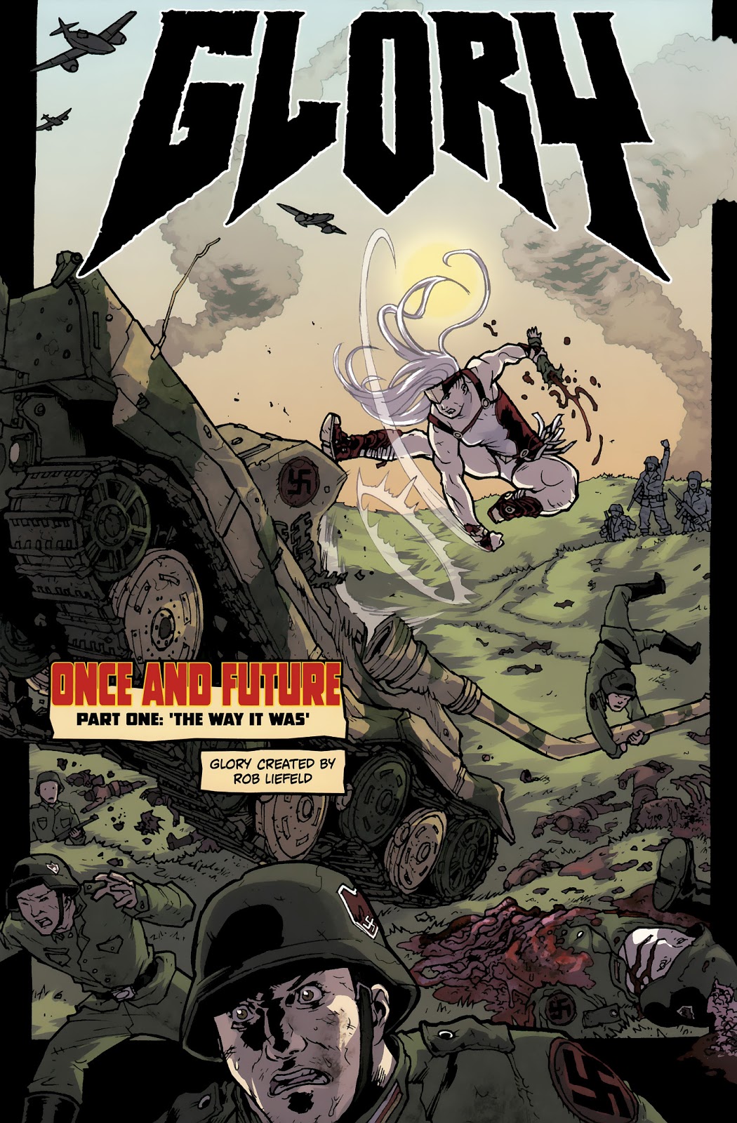 GLORY COMIC Artist  MOONcalfe - Sophie Campbell page 7 full