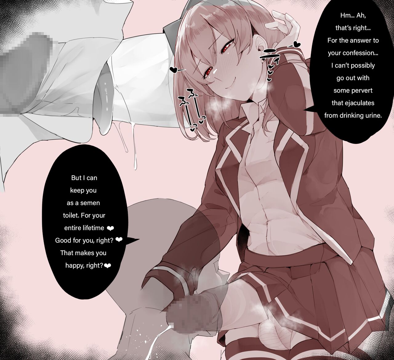 Some dude confesses to a Futa and gets a mouthful of dick page 10 full