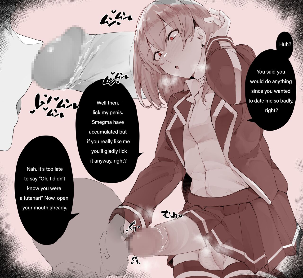 Some dude confesses to a Futa and gets a mouthful of dick page 2 full