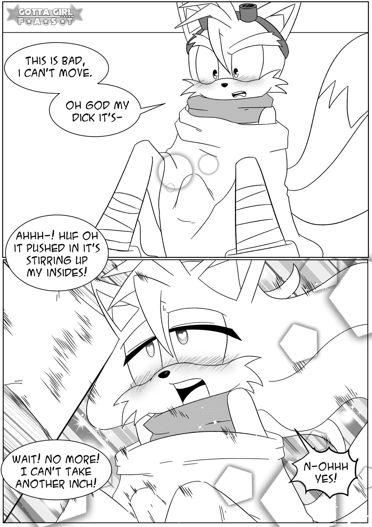 Gotta Girl Fast #3: Tails page 4 full
