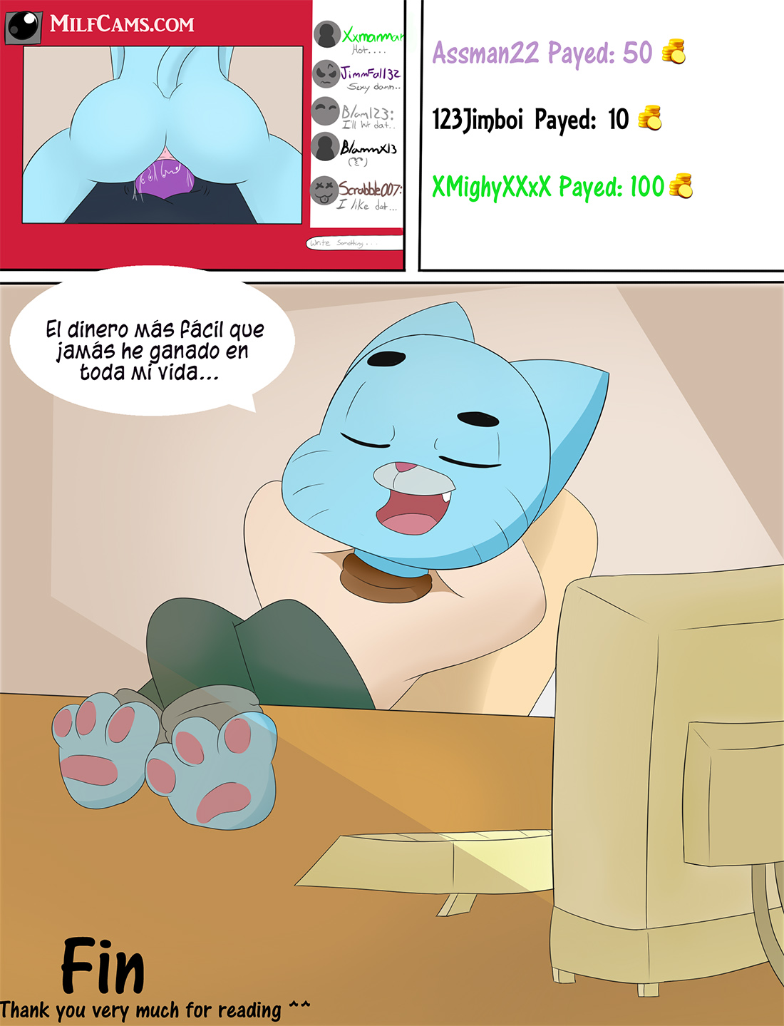Nicole's Relaxing Day page 10 full