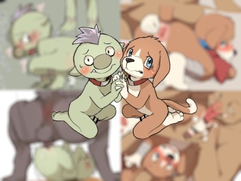 Manmosu Marimo - Gobuta and Koby cover