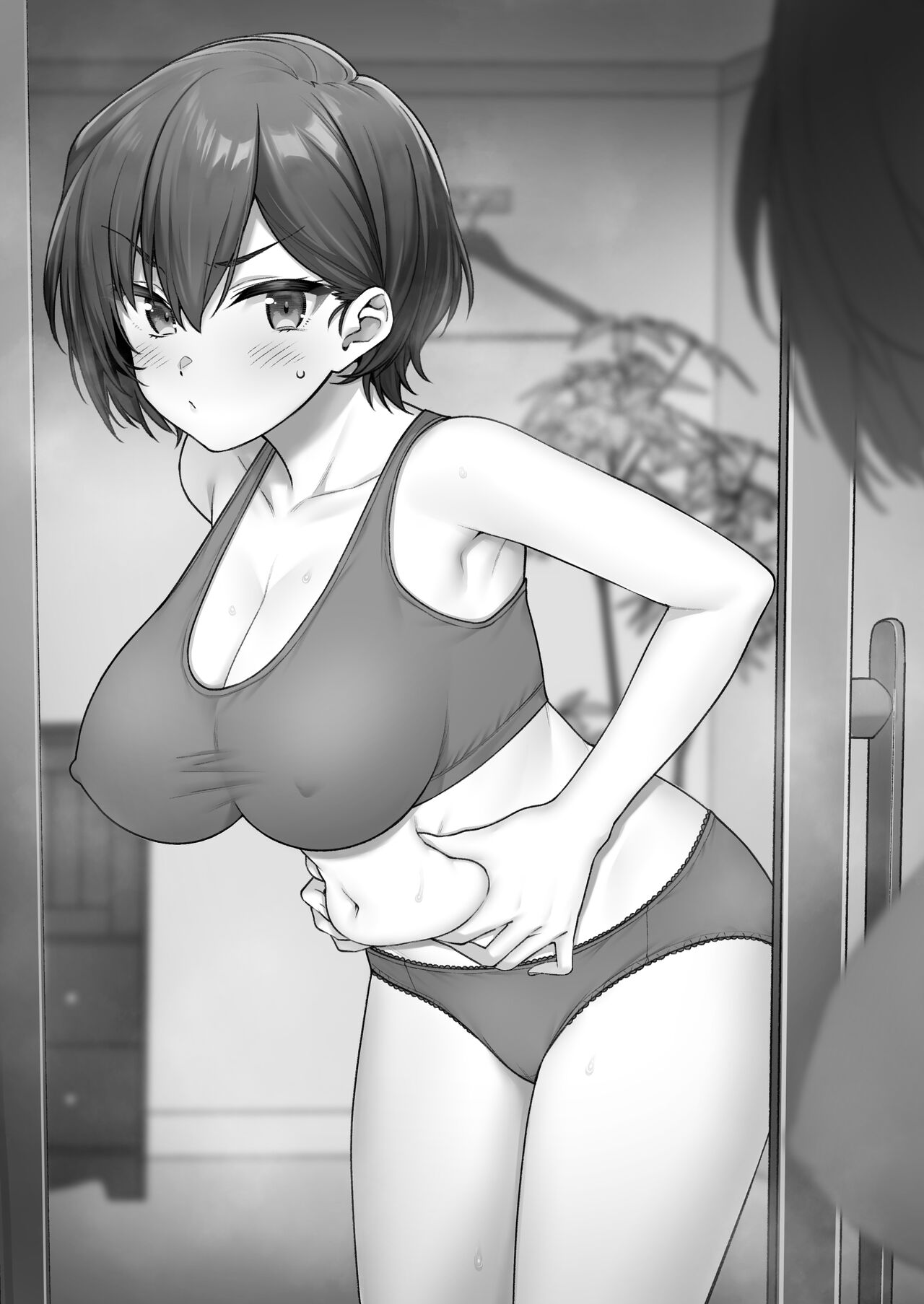 Saikin Pokkori Onaka ga Ki ni Naru Onee-san page 6 full