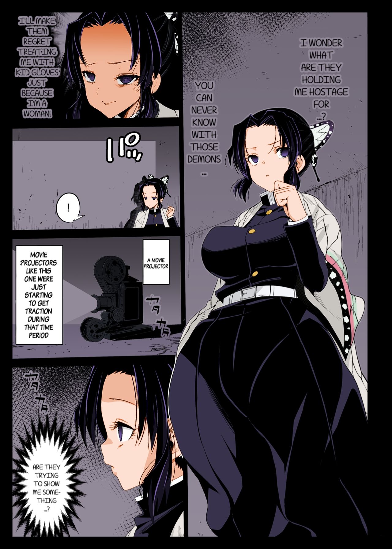 Kochou Shinobu Kan ~Neteiru Aida ni Ossan Oni ni Okasareru~ - RAPE OF DEMON SLAYER 2 page 4 full