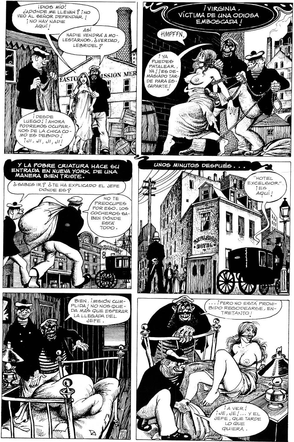 Las tribulaciones de Virginia 4 - Virginia en Nueva York page 10 full