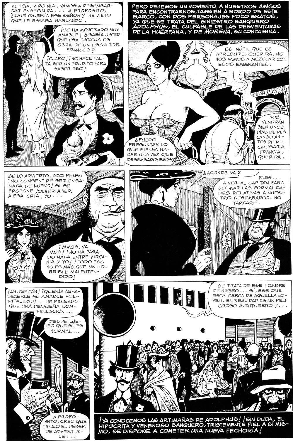 Las tribulaciones de Virginia 4 - Virginia en Nueva York page 7 full