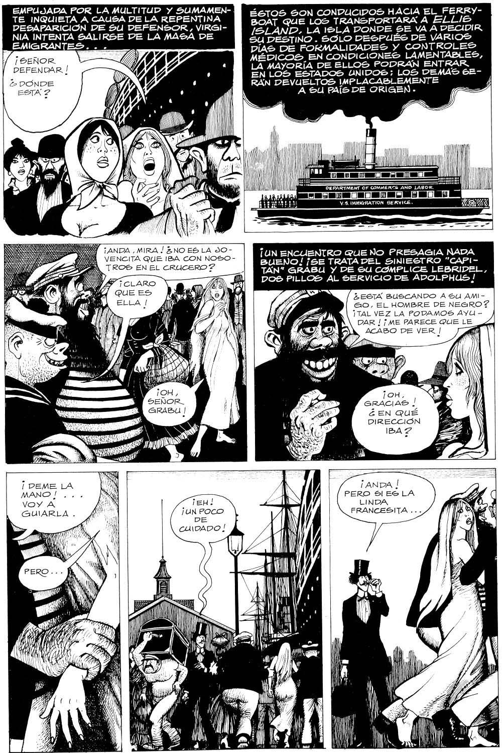 Las tribulaciones de Virginia 4 - Virginia en Nueva York page 9 full
