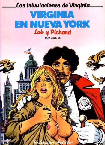 Las tribulaciones de Virginia 4 - Virginia en Nueva York cover