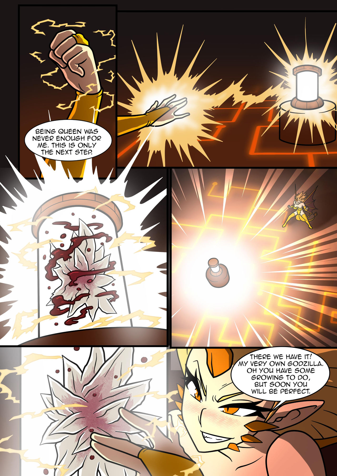 Kaiju Girls Chapter 4 page 4 full