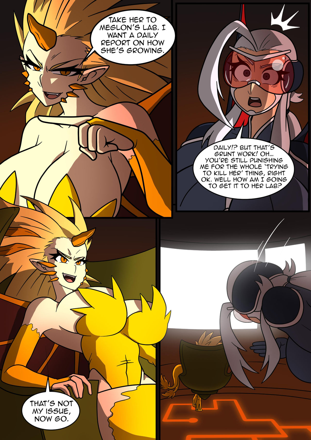 Kaiju Girls Chapter 4 page 5 full