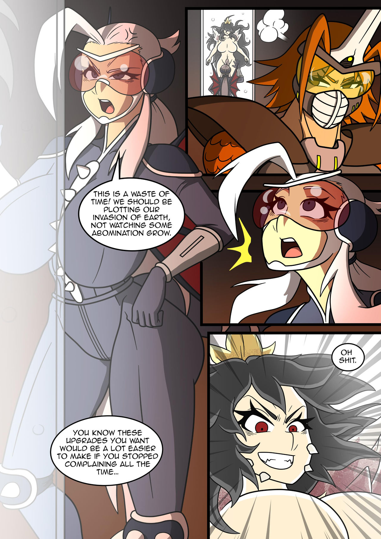 Kaiju Girls Chapter 4 page 8 full
