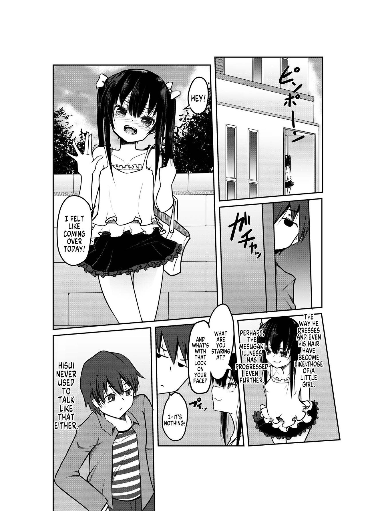 "Otona nanoni Doutei w Dassaa w" toka Aotte kita TS Mesugaki o Wakaraseru! | Teaching TS Mesugaki a Lesson! page 3 full