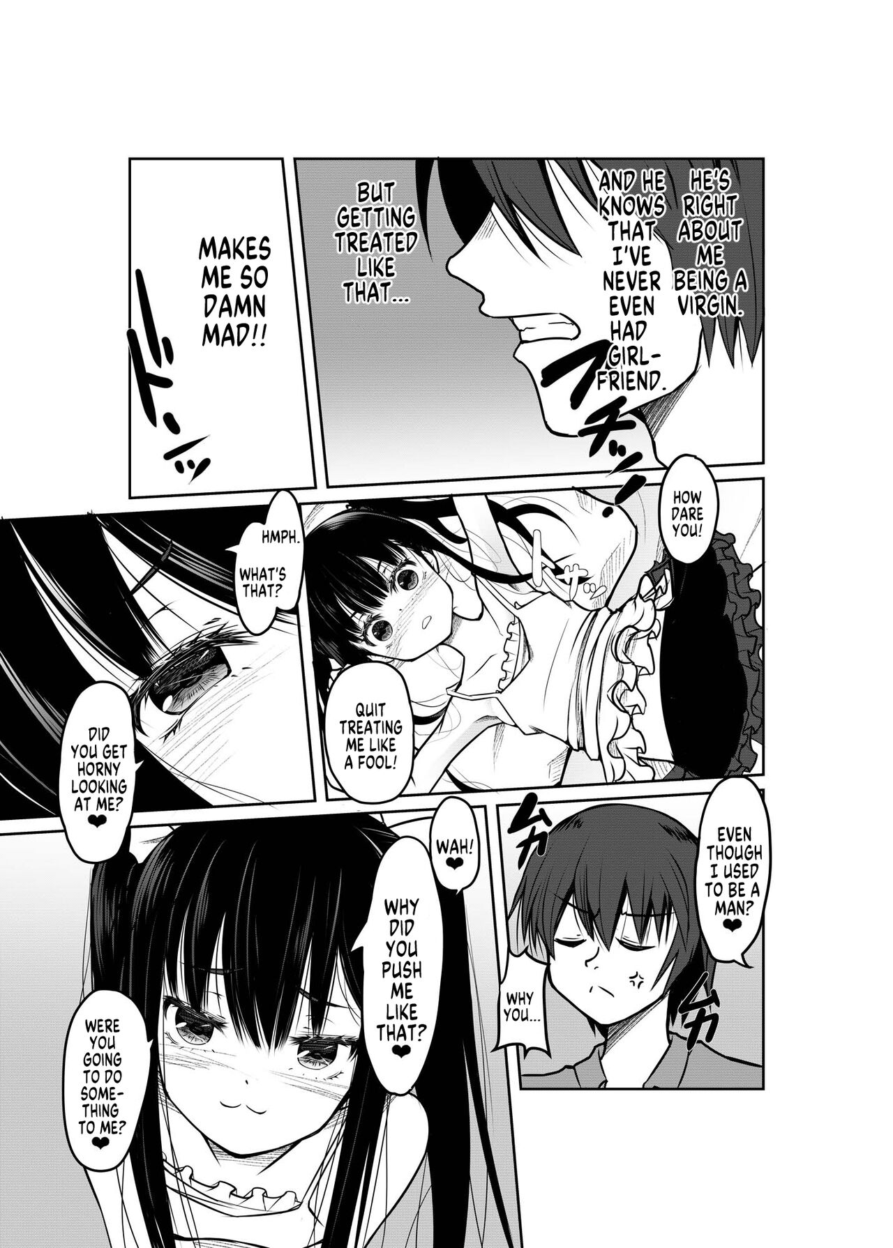 "Otona nanoni Doutei w Dassaa w" toka Aotte kita TS Mesugaki o Wakaraseru! | Teaching TS Mesugaki a Lesson! page 6 full