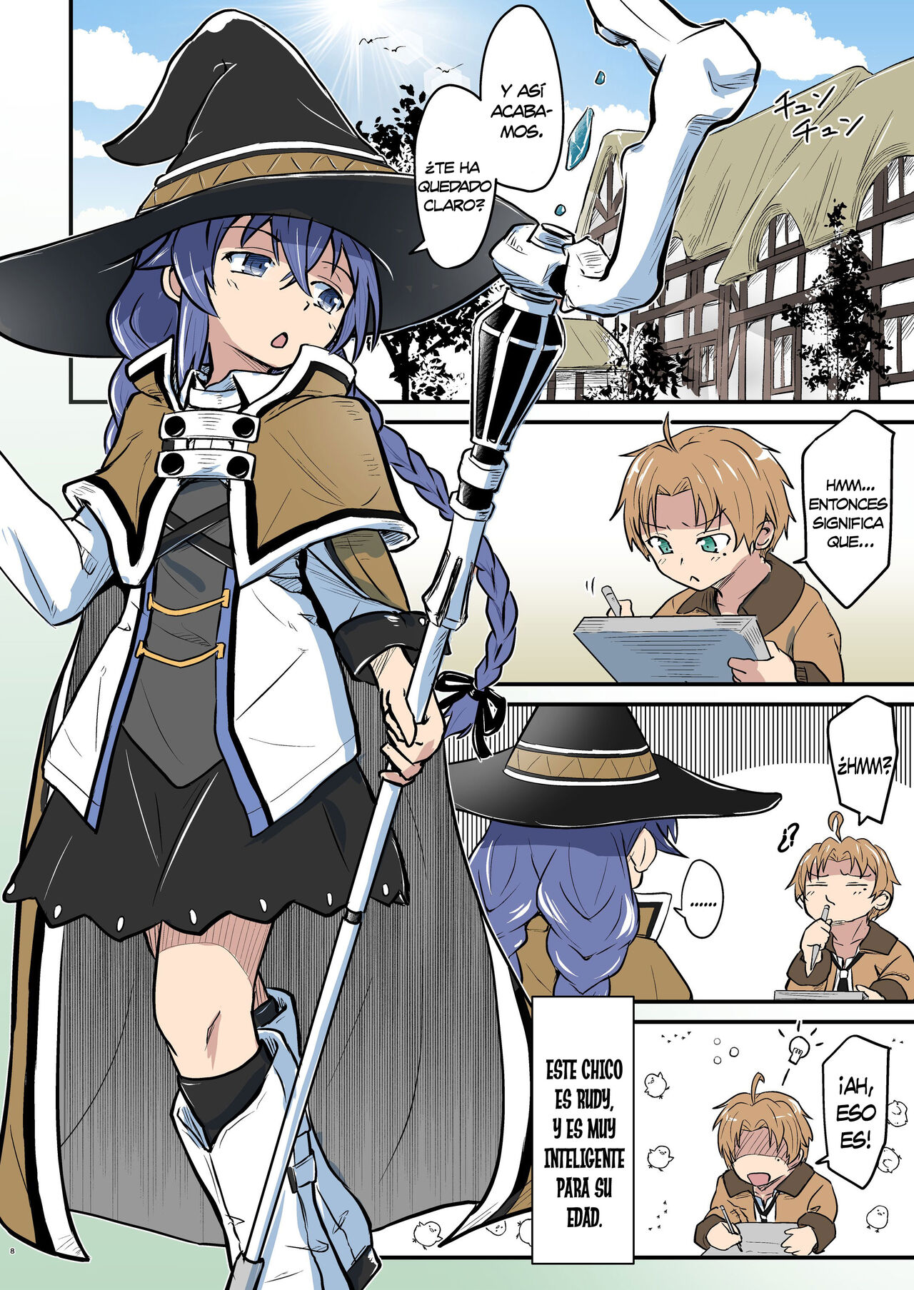 Mushoku!  | ¡Mushoku! page 9 full