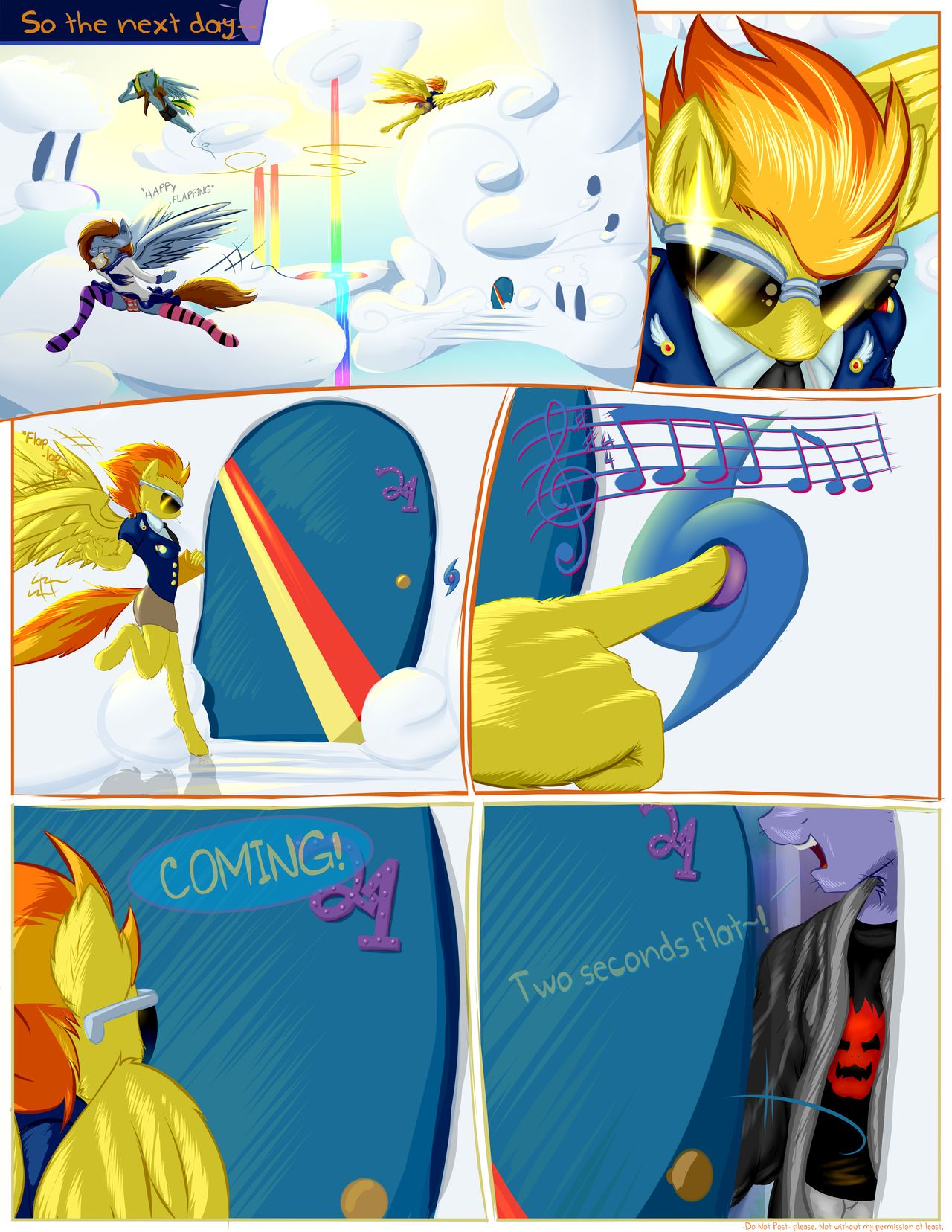 Afterburn Comic page 6 full