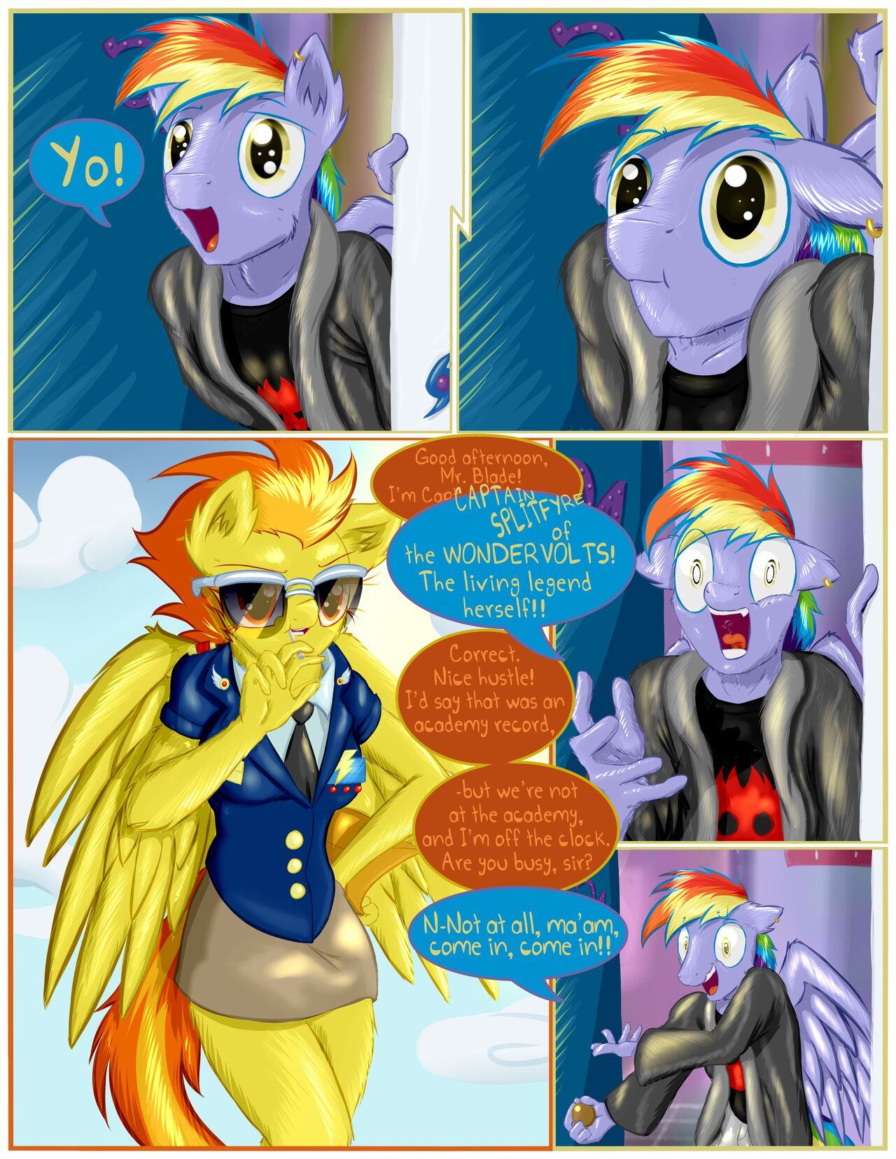 Afterburn Comic page 7 full