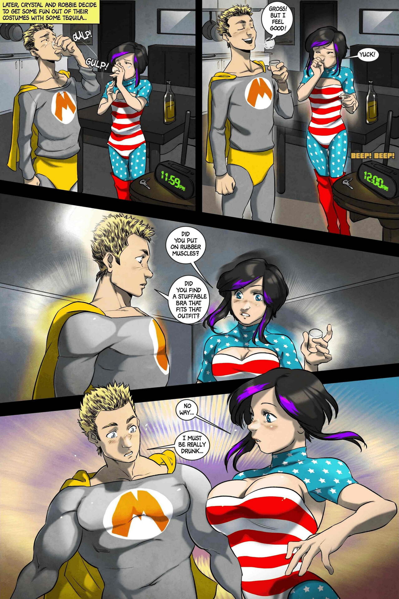 ZZZ Comics - Sizable Tales - The right size for cosplay page 3 full