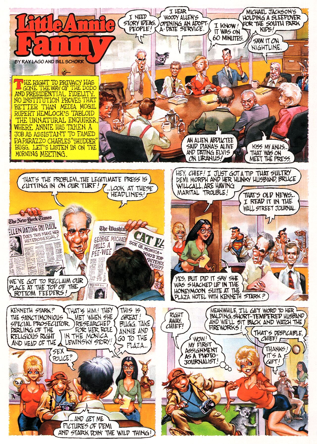 Playboy's Little Annie Fanny revival page 1 full