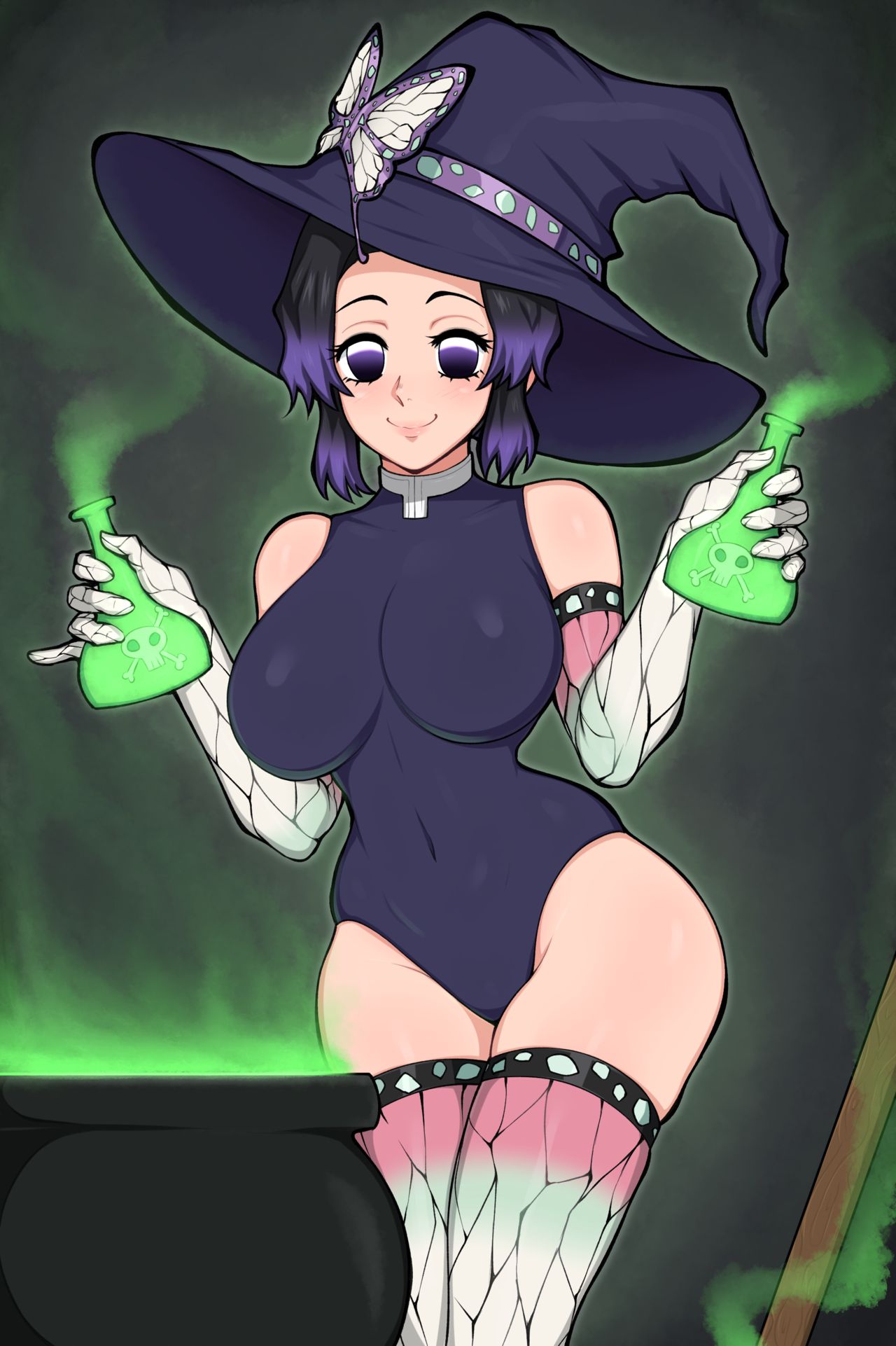 Halloween Shinobu page 1 full