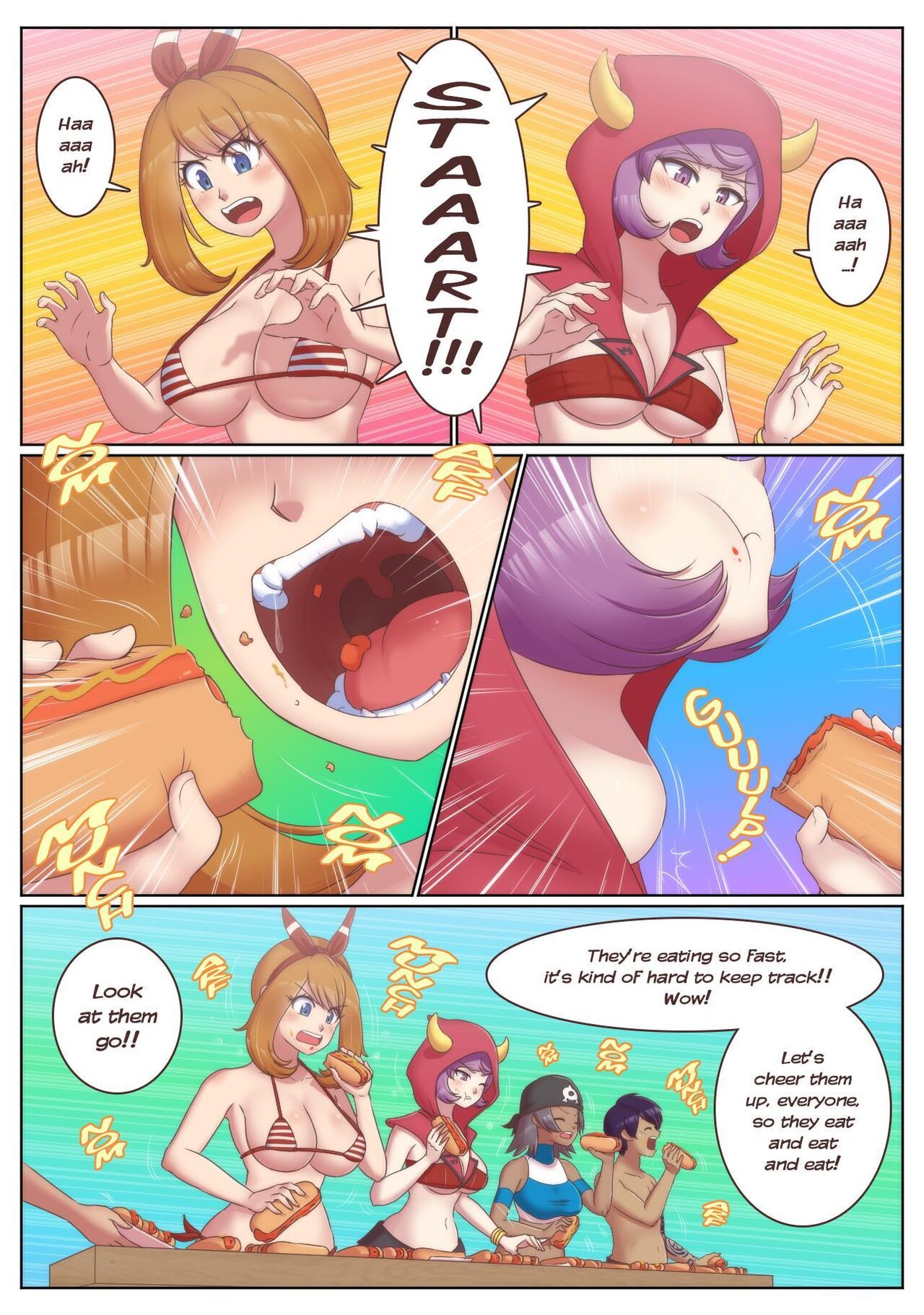 Buffet Bikini Battle page 3 full