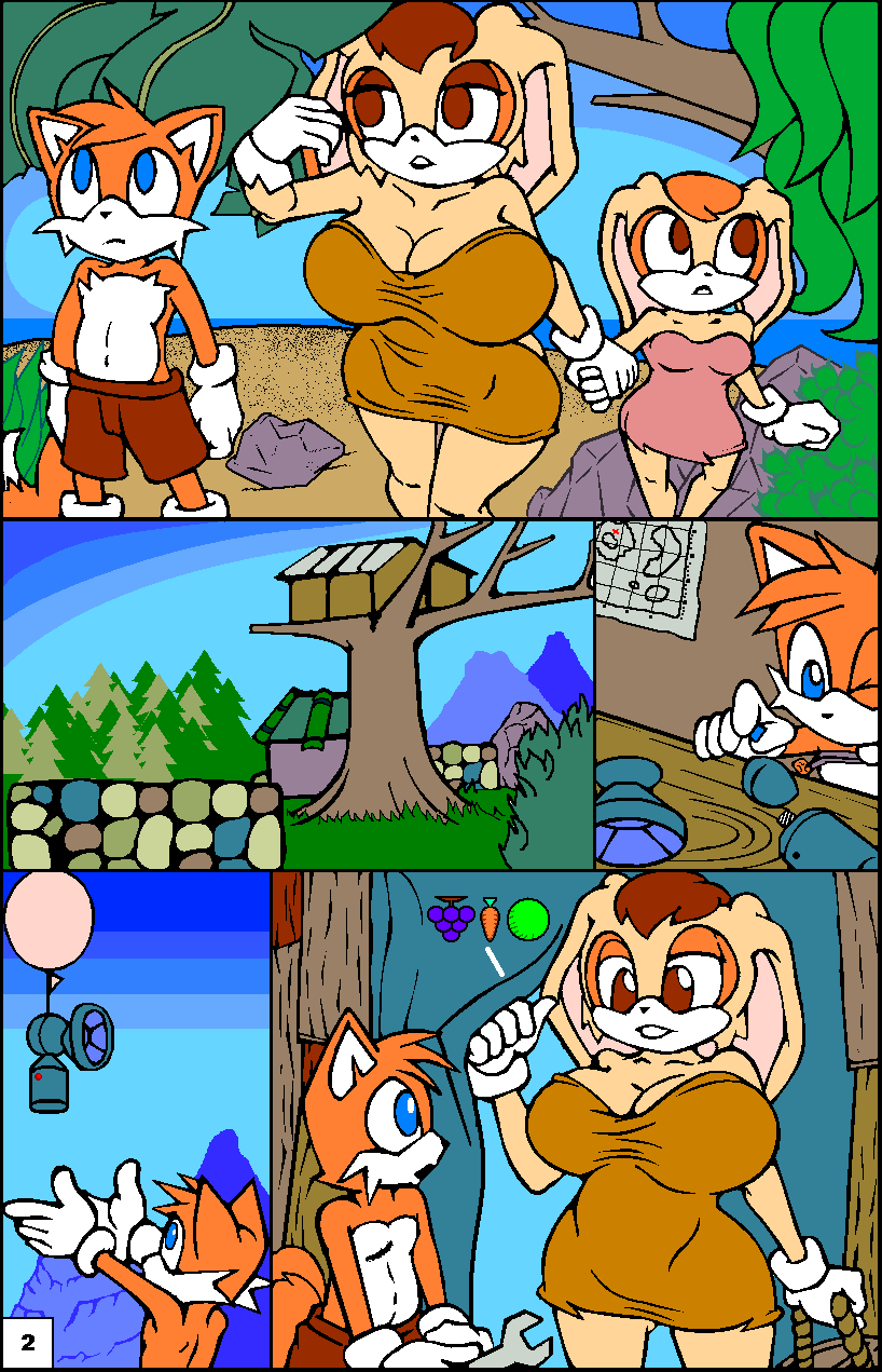 Tails Mishap Paradise page 3 full