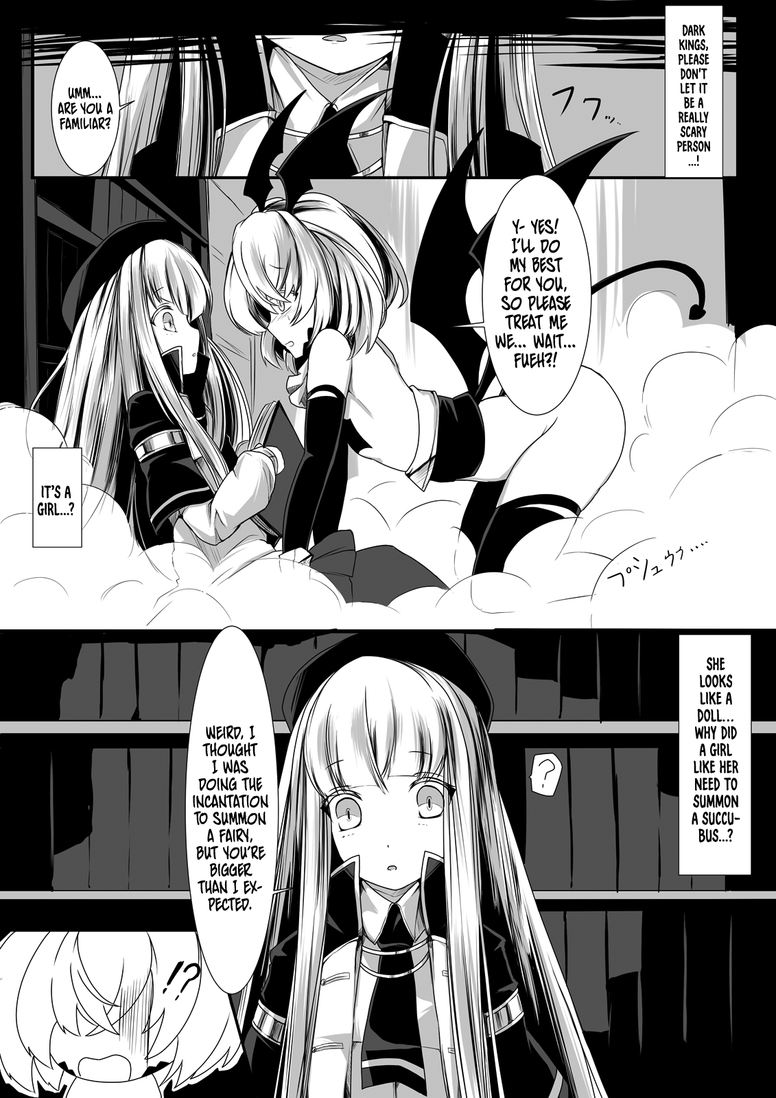 Yuri Succubus no Oshigoto | Mage-chan and the Yuri Succubus <3 page 3 full