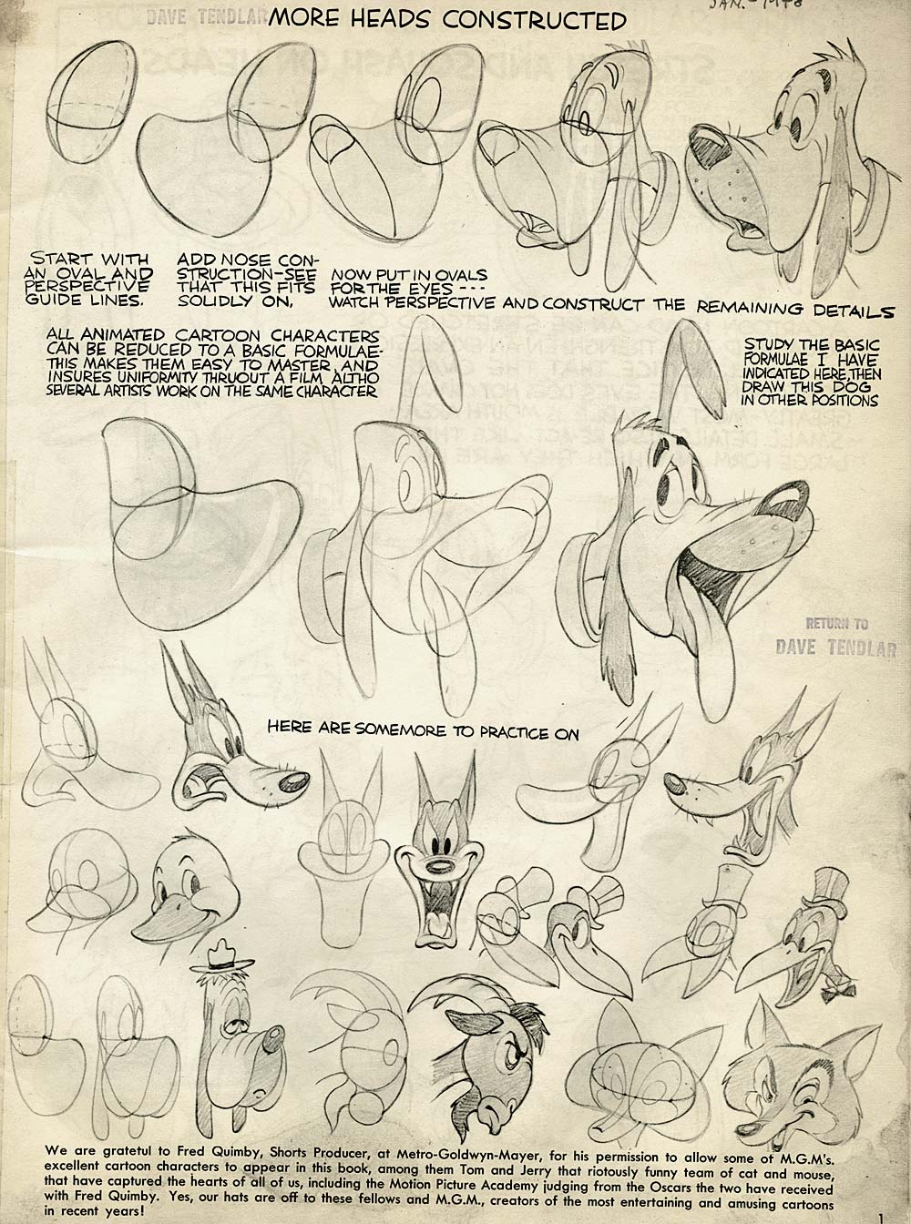 Advanced Animaton by Preston Blair page 3 full