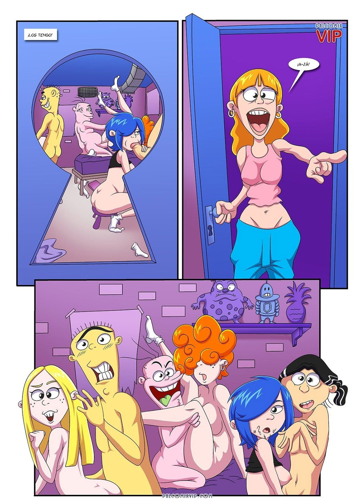 The SPY that ED me page 4 full