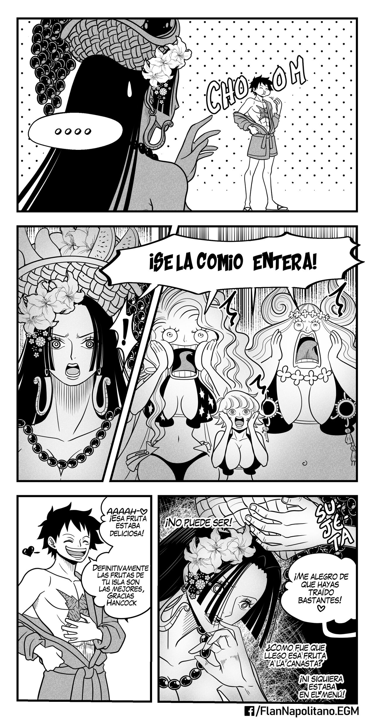 Flan Napolitano - Hancock x Luffy Parte 2 page 4 full
