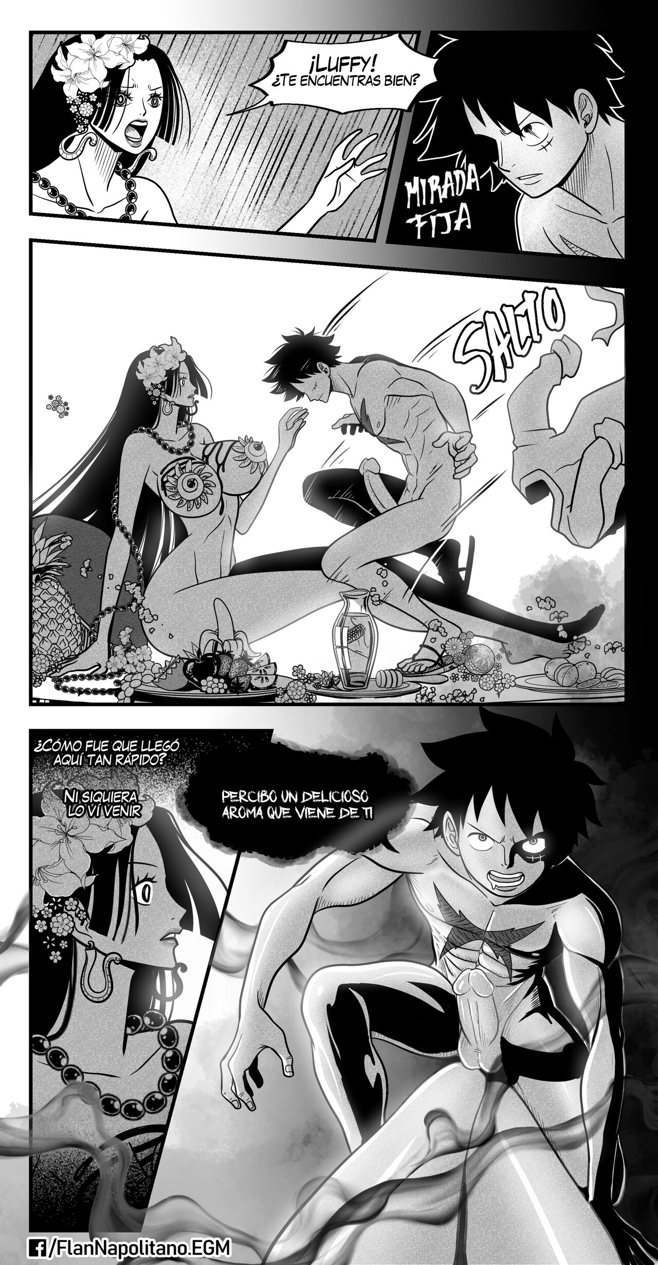 Flan Napolitano - Hancock x Luffy Parte 2 page 8 full