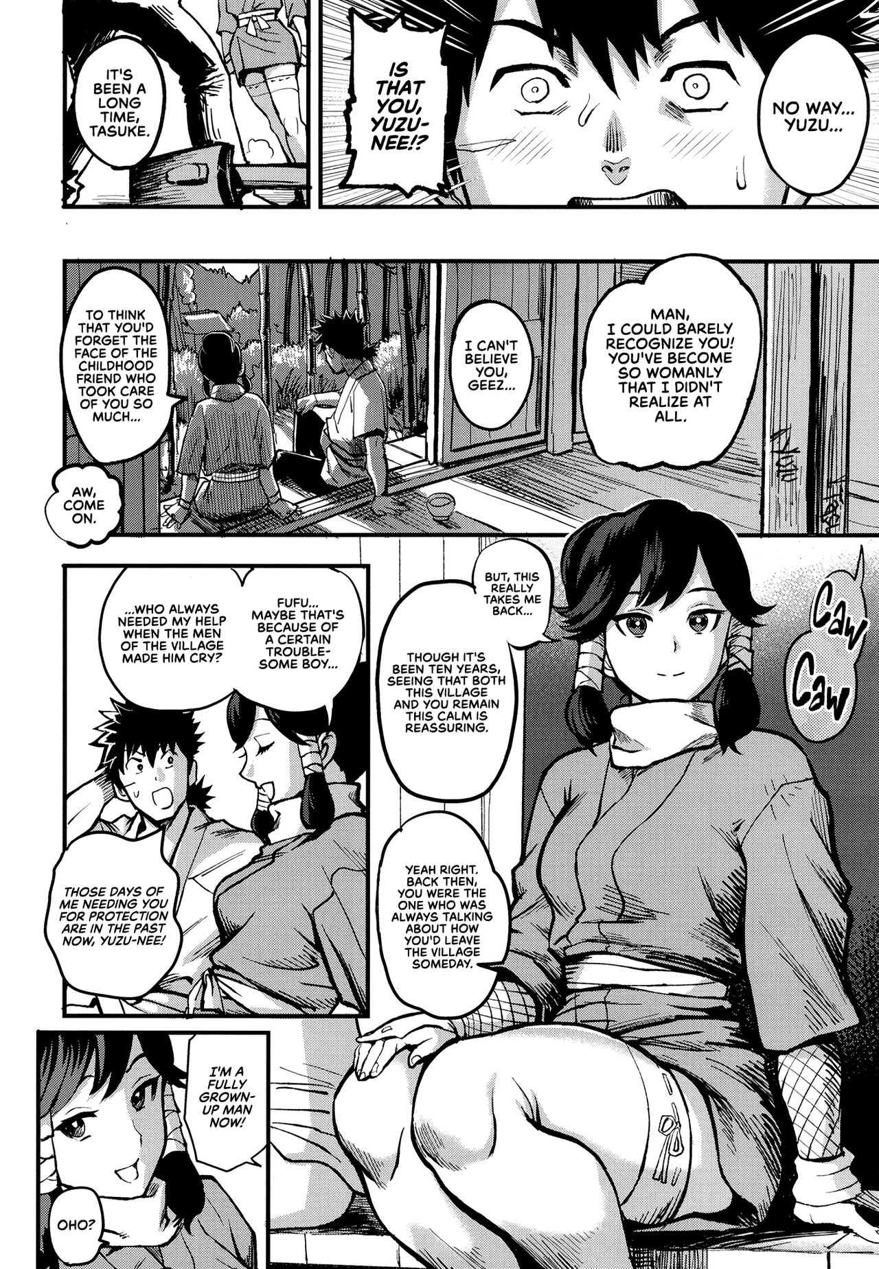 Kunoichi Indochuu ~Yuzuha Kikyou hen~ | Kunoichi's Lewd Adventure ~Yuzuha's Homecoming Arc~ page 7 full