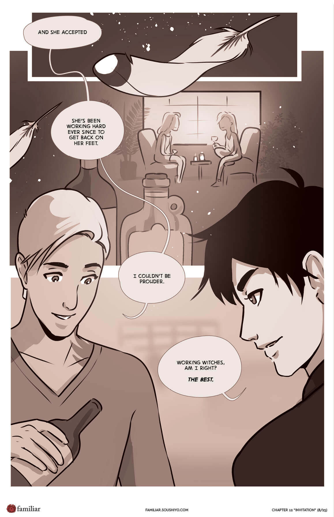 Familiar  - Act 2 - Chapter 12 - Invitation - english page 9 full