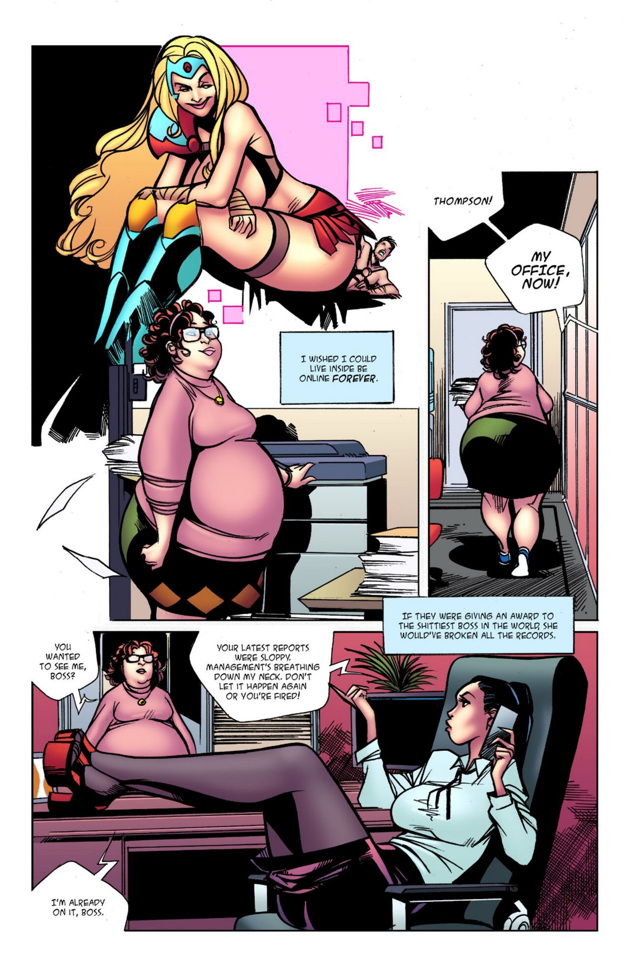 BotComics - Breast Expansion online page 7 full