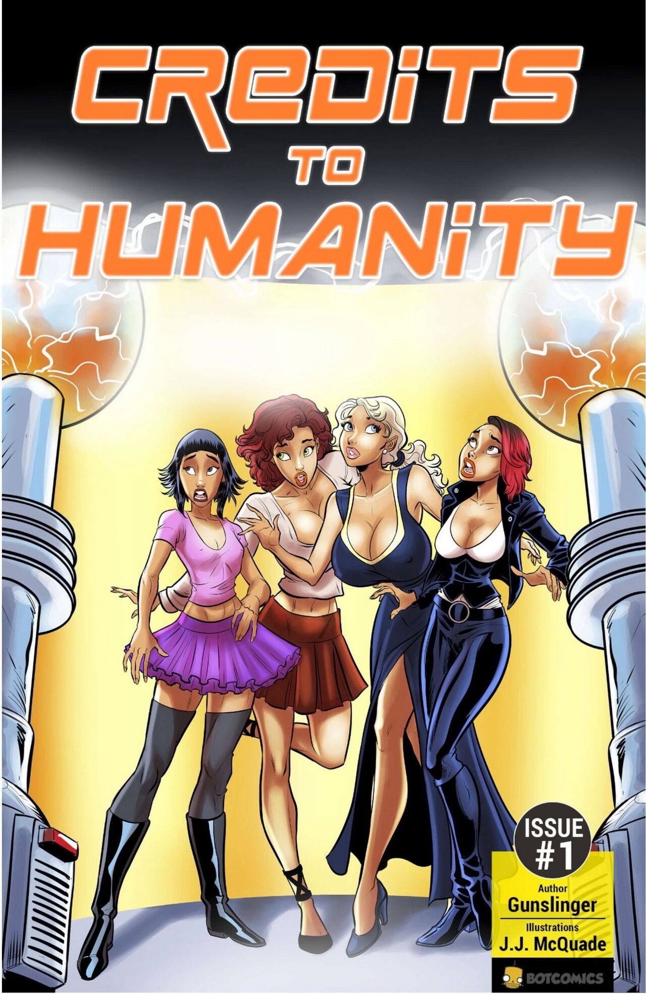BotComics - Credits to Humanity page 1 full