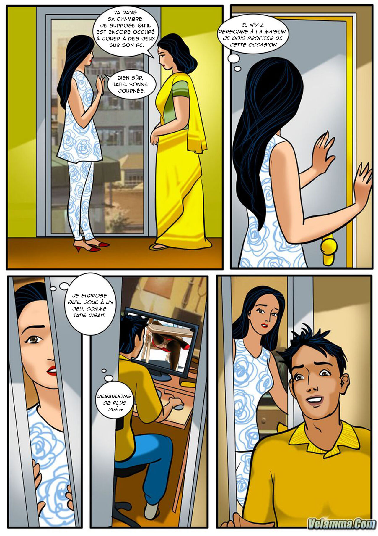 Velamma - 007 - Elle a besoin de plus que d'amour maternel page 8 full