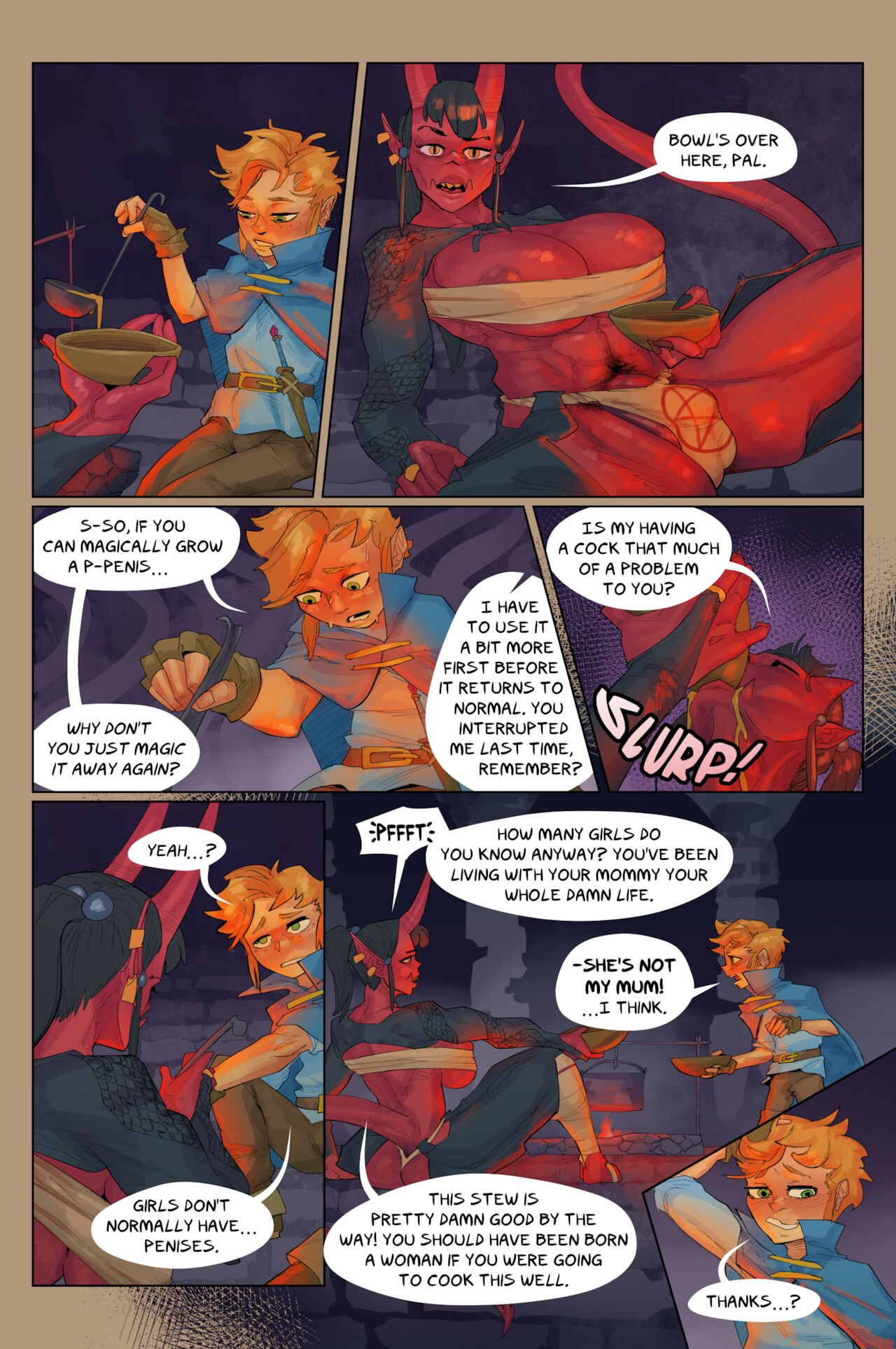 A Boy and His Familiar, Chapter 3 page 9 full