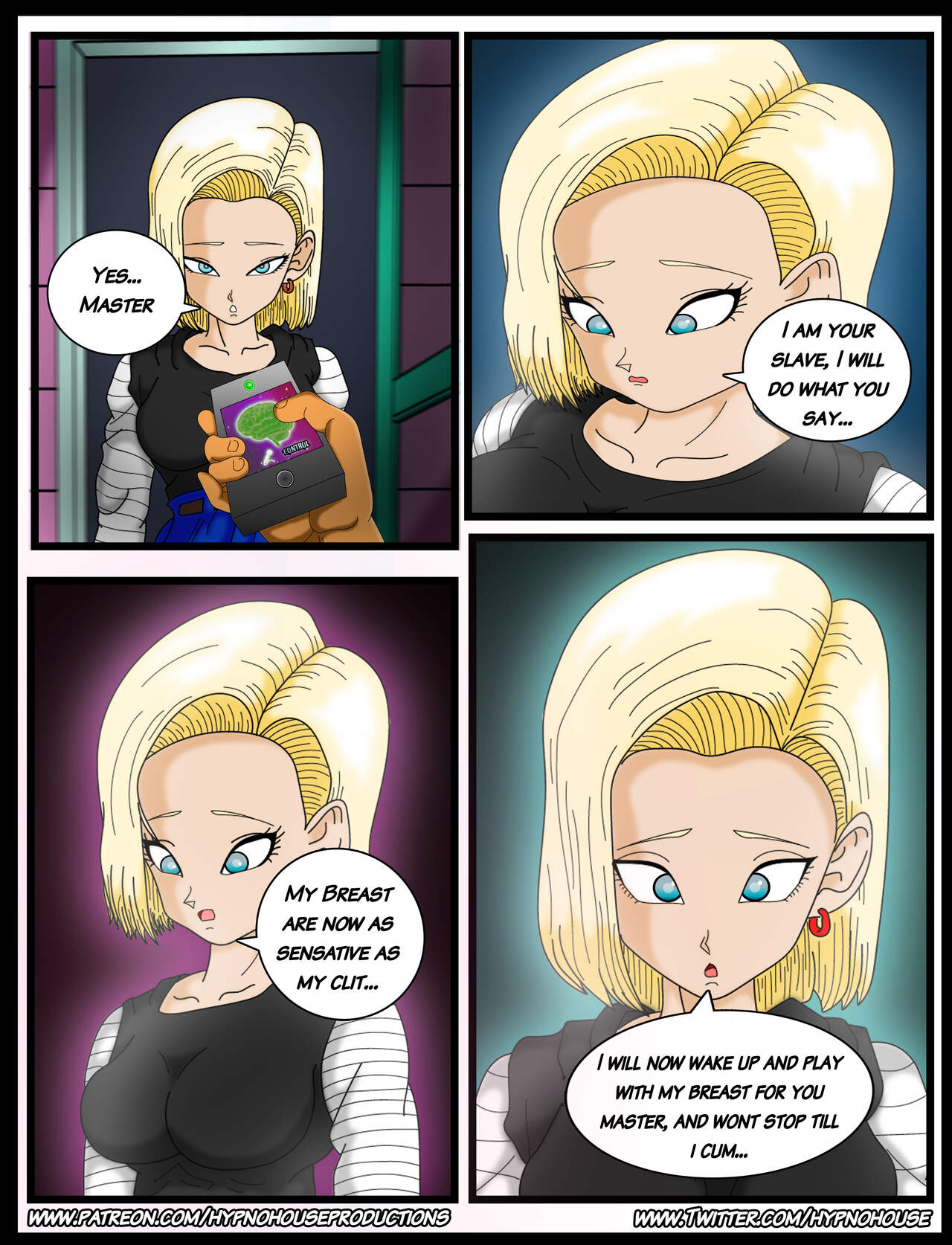Double Feature Android 18 &amp; Bulma is Yours! page 3 full