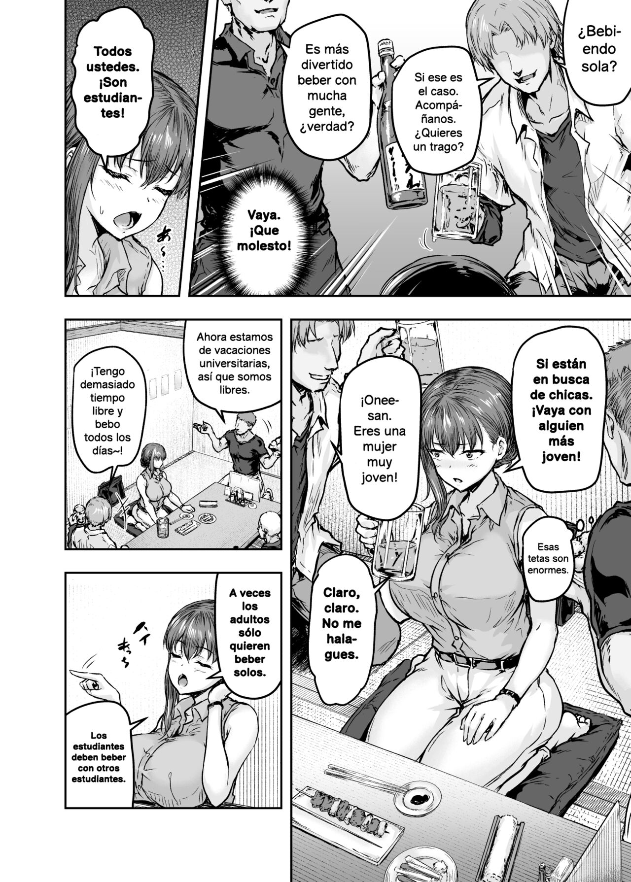 Watashi... Kaerare Chaimashita. -AroThir OL ga Yarichin Daigakusei-tachi no Chinpo ni Dohamari suru made- | Yo... fui sometida. -Una oficinista se hizo adicta a los penes de un grupo de universitarios- page 9 full