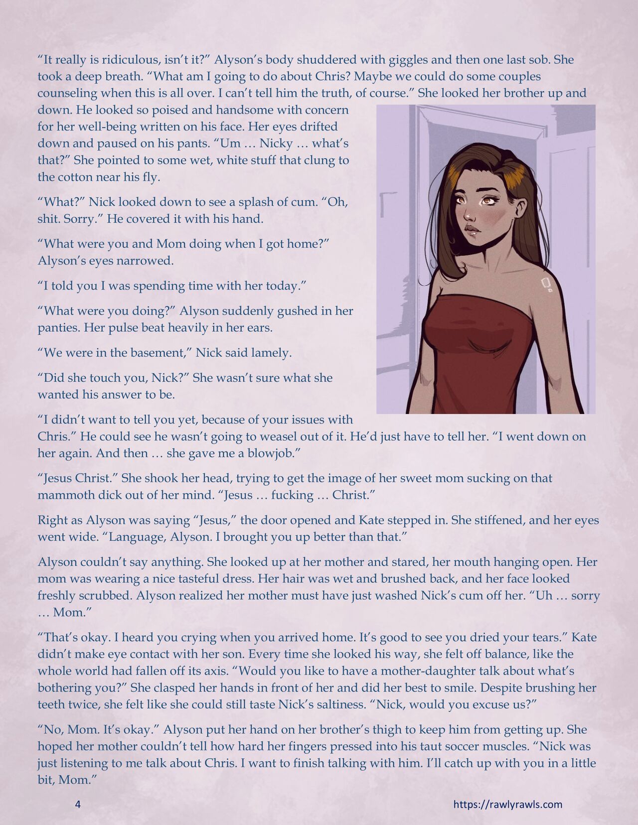 Enki's Puzzle Chapter 10: Rawly Rawls Fiction page 4 full