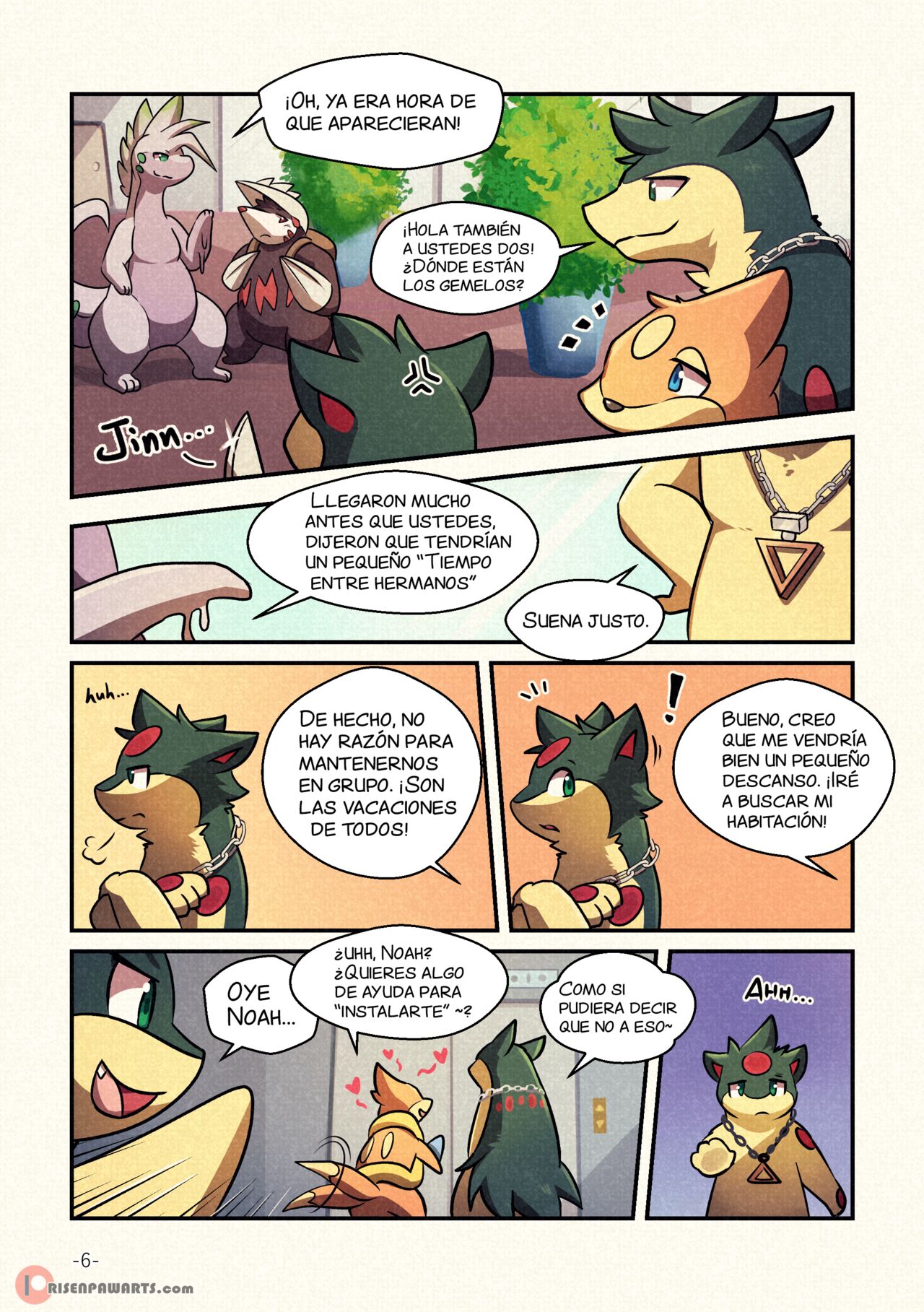 Shadow of the Flame | La Sombra De La Llama page 5 full