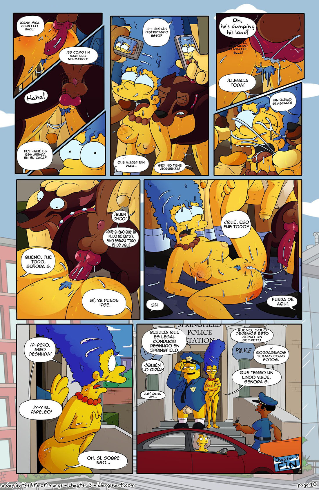 Un Dia en la Vida de MARGE  3 page 10 full