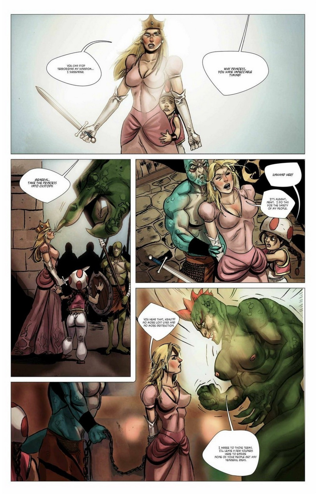 BotComics - Princess Apple and the Lizard Kingdom page 10 full