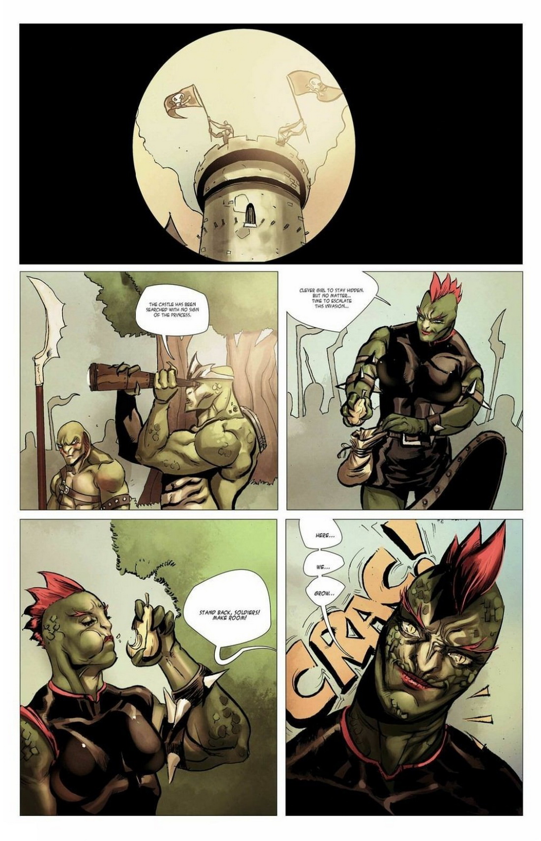 BotComics - Princess Apple and the Lizard Kingdom page 5 full