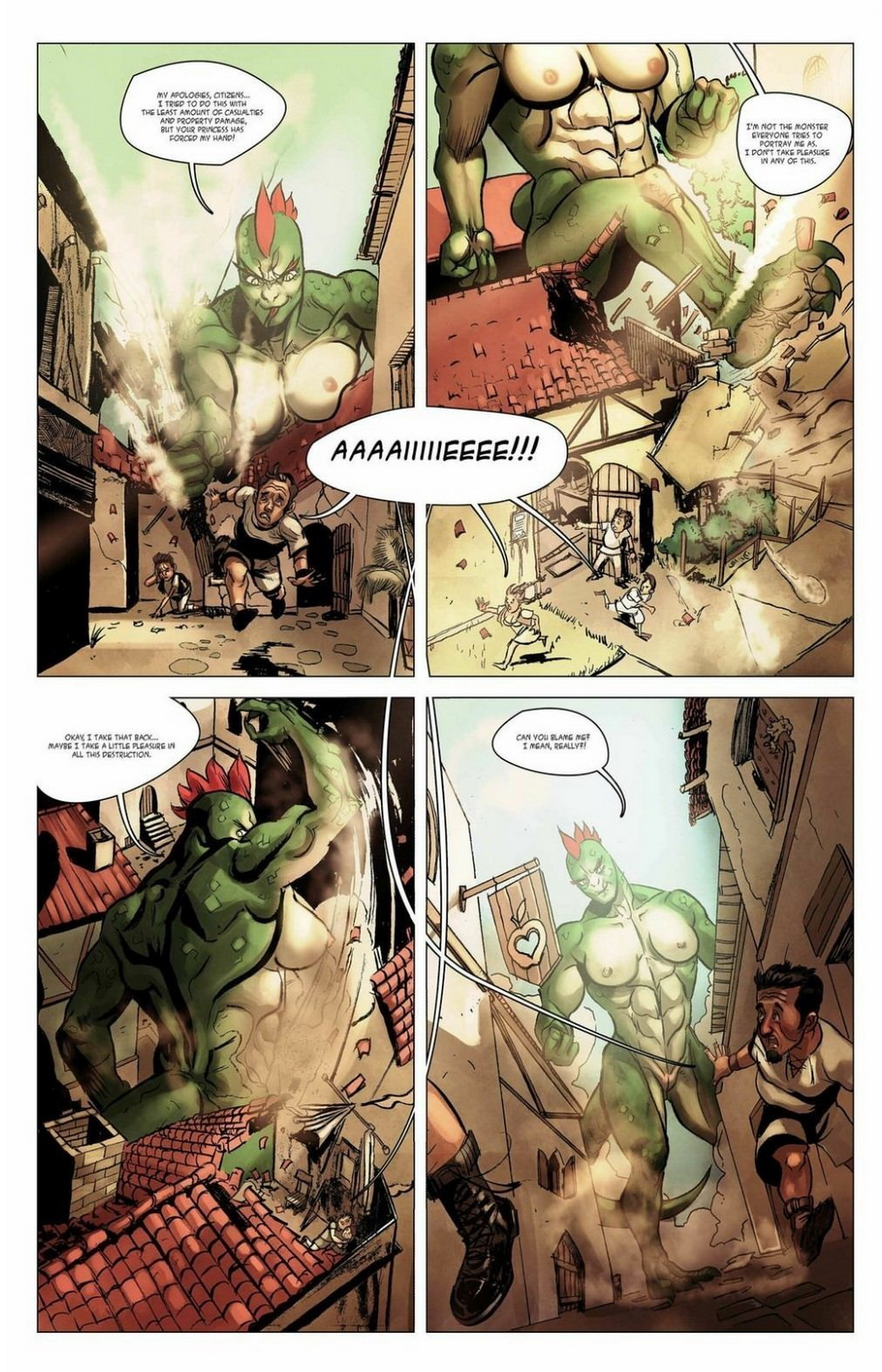 BotComics - Princess Apple and the Lizard Kingdom page 8 full