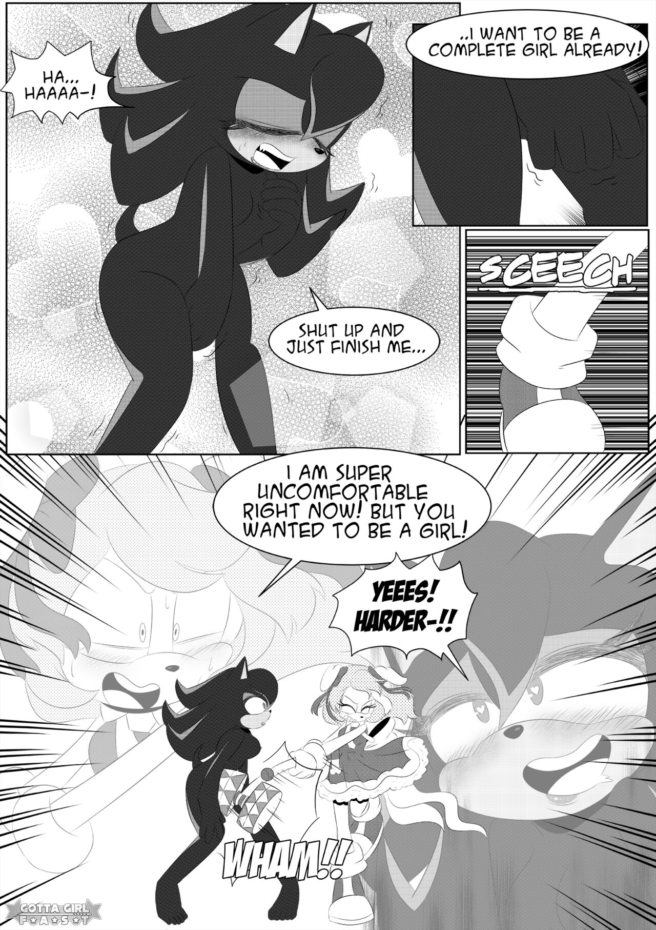 Gotta Girl Fast #1: Shadow page 10 full