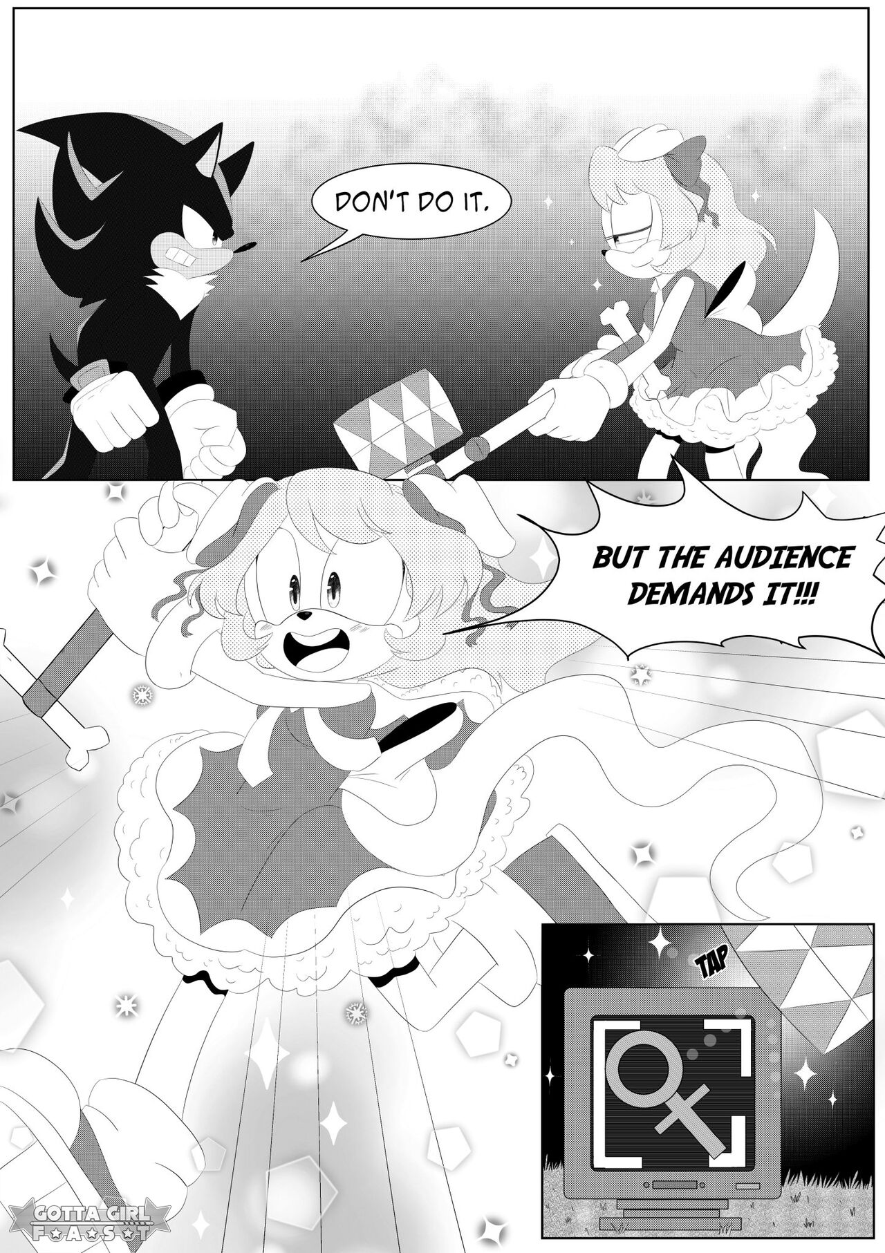 Gotta Girl Fast #1: Shadow page 3 full