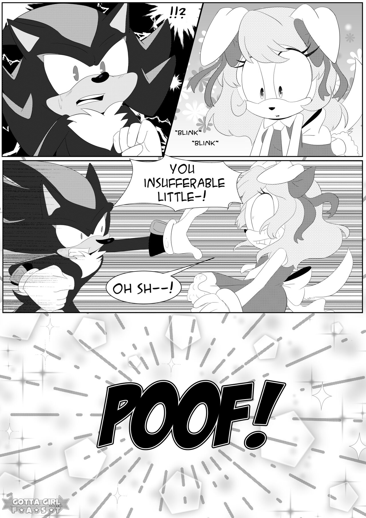 Gotta Girl Fast #1: Shadow page 4 full