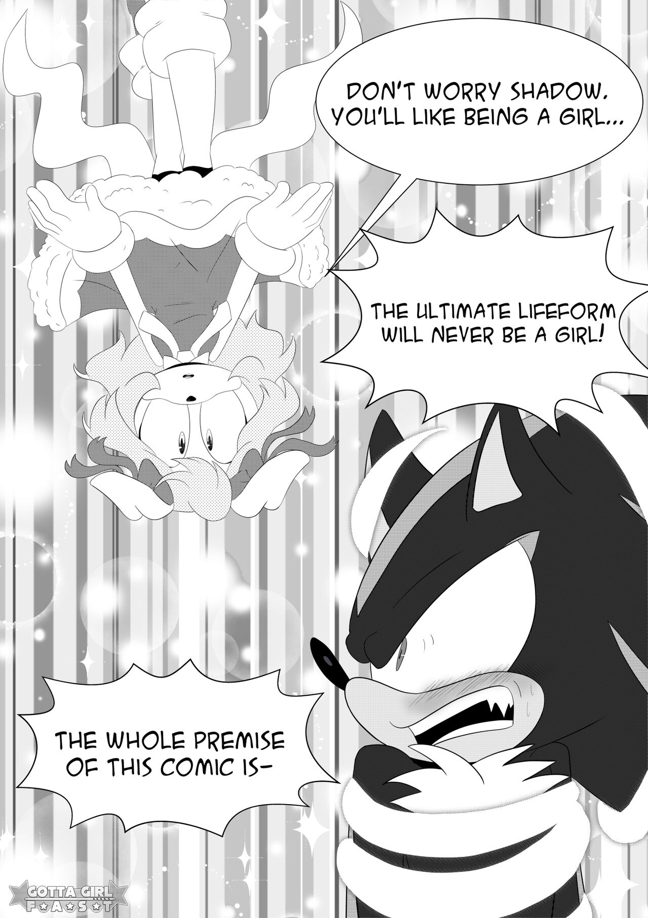 Gotta Girl Fast #1: Shadow page 6 full