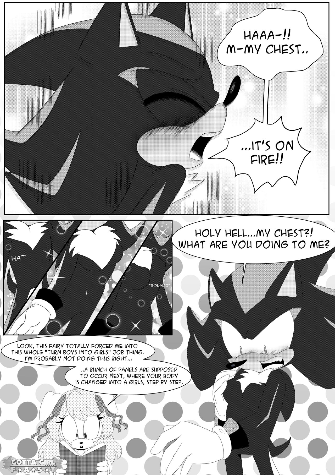 Gotta Girl Fast #1: Shadow page 7 full